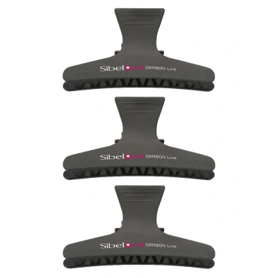 Afbeelding van VERDEELKLEM CARBON SIBEL 3 ST 8,5 CM