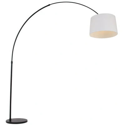 Afbeelding van Vloerlamp Steinhauer Gramineus Zwart