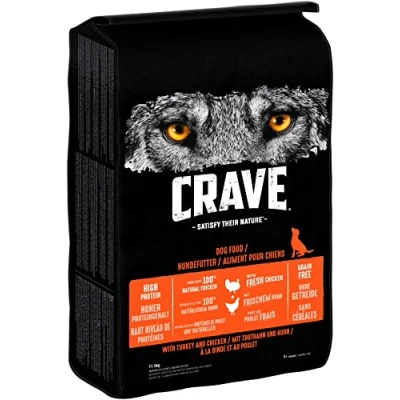 Afbeelding van Crave Adult droogvoer honden met Kalkoen en Kip 11,5 kg