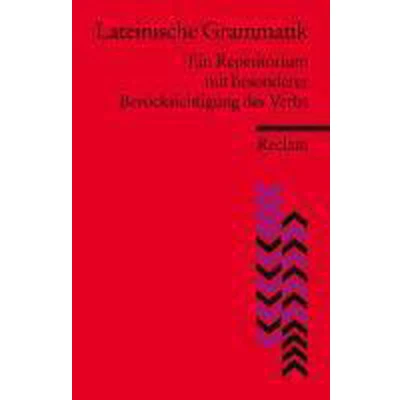 Afbeelding van Lateinische Grammatik