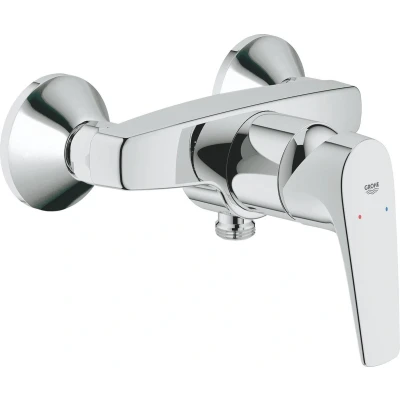 Afbeelding van Grohe BauFlow opbouw douchemengkraan chroom glans 23755000