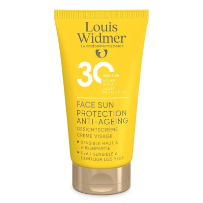 Afbeelding van Louis Widmer Face Sun Protection Anti Ageing 30 ZP Crème 50ml