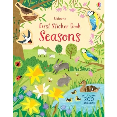 Afbeelding van First Sticker Books Book Seasons