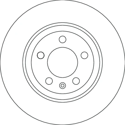 Afbeelding van Remschijf TRW DF4624