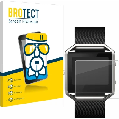 Afbeelding van BROTECT Screenprotector voor Fitbit Blaze Folie Beschermfolie Beschermglas transparant