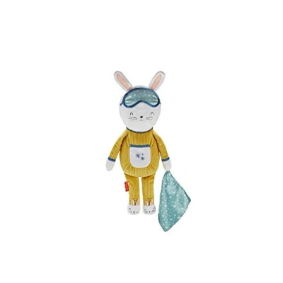 Image de FISHER PRICE Lapinou Compagnon Dodo Peluche lapin avec musique et veilleuse 18 mois +