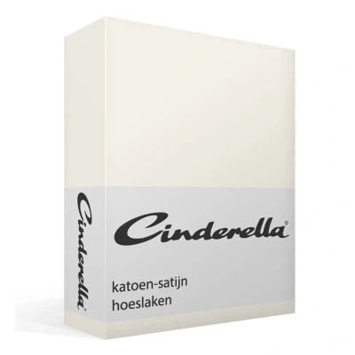 Afbeelding van Cinderella Sundays Hoeslaken Tot 25 cm matrashoogte Satijn 90x210 Zandkleur