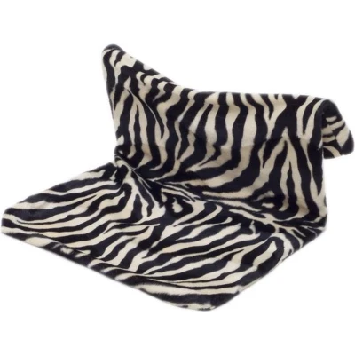 Afbeelding van Radiator hangmat Bonfire zebra zwart/wit
