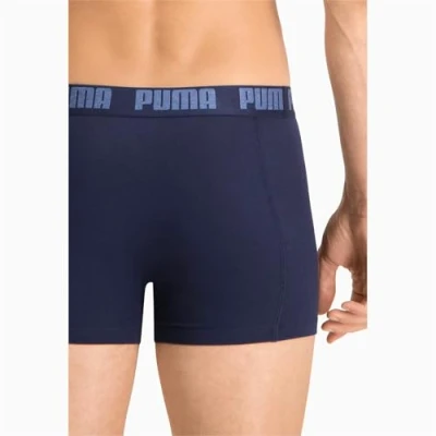 Afbeelding van Puma Basic 2 PACK Onderbroeken, Heren, Maat: XXL, Navy