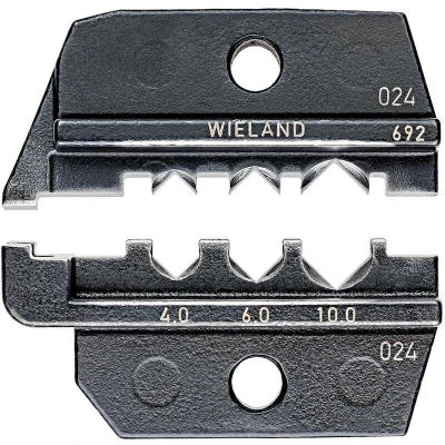 Image de KNIPEX 97 49 69 2 Matrices de sertissage pour connecteurs solaires gesis solar PST 40 (Wieland)