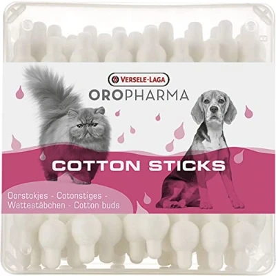 Afbeelding van Versele Laga Oropharma Cotton Sticks Oorstokjes Oorverzorgingmiddel 56 stuks
