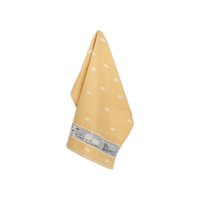 Afbeelding van Bunzlau Castle Theedoek Schaap Geel 65.00 x cm