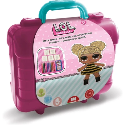 Afbeelding van L.O.L. Surprise Reis Stempel en Kleurkoffer
