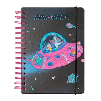 Afbeelding van Erik® Notitieboek Rick &amp; Morty Bullet Journal Spiraal Notebook Agenda Privacy A5