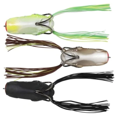 Afbeelding van Savage Gear 3D Pop Frog 55 Brown 14g Bruin