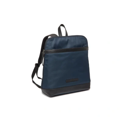Afbeelding van Leren Rugzak Navy Nesna voor Dames The Chesterfield Brand