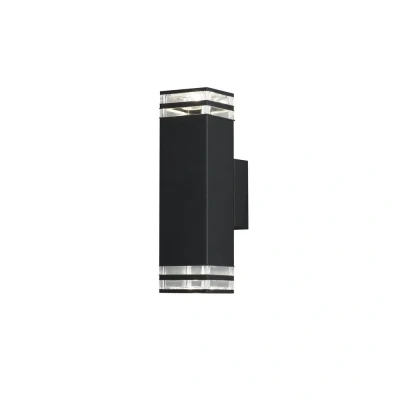 Afbeelding van Konstsmide Pollux 408 750 Buitenlamp (wand) LED GU10 14 W Zwart