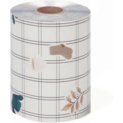 Afbeelding van Framar Embossed Roll Medium Plaid Hair Day 98 m