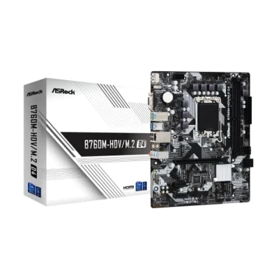 Afbeelding van ASRock B760M HDV/M.2 Moederbord Intel 12e/13e Generatie DDR5 Micro ATX