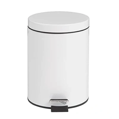Afbeelding van Bolero witte pedaalemmer 5L