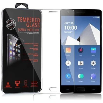 Afbeelding van Cadorabo Screenprotector geschikt voor OnePlus 2 Pantser film Beschermende in KRISTALHELDER Geharde (Tempered) display beschermglas 9H hardheid met 3D Touch