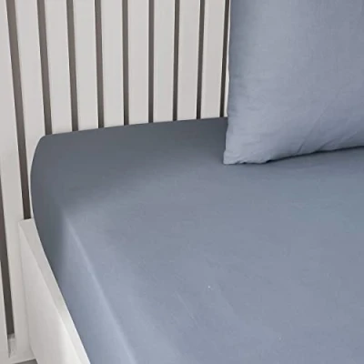 Image de TODAY Essential Drap Housse 140X190 cm 2 Personnes 100% Coton Uni
