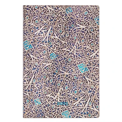 Afbeelding van Agenda 25 Paperblanks Granada Turquoise Mini Flexi HOR