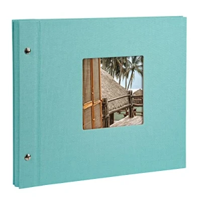 Afbeelding van Goldbuch Schroefalbum Bella Vista Aqua 25x30 cm