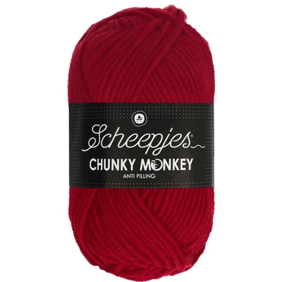 Afbeelding van Scheepjes Chunky Monkey 100g 1246 Cardinal Rood