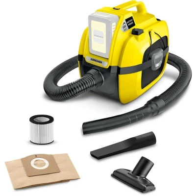 Afbeelding van Kärcher Home &amp; Garden WD 1 Compact Battery 1.198 300.0 Nat en droogzuiger 230 W 7 l Zonder accu