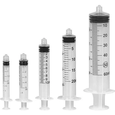 Afbeelding van Mediware Wegwerpspuiten 5 ml Luer Lock 100 stuks
