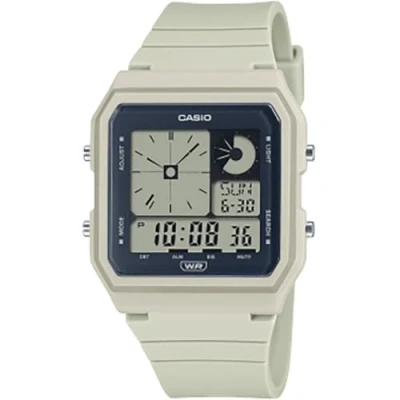 Afbeelding van Casio Digital Unisex Digitaal horloge, Maat: One Size, Ivory