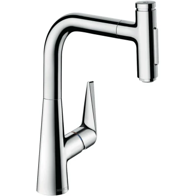 Afbeelding van Hansgrohe Talis Select M51 1 greeps keukenmengkraan met uittrekbare