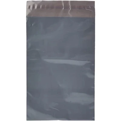 Afbeelding van triplast 500 stuks verzendtassen van kunststof, 25,4 cm, grijs