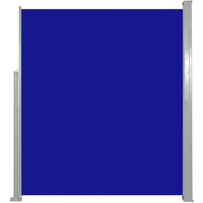 Afbeelding van Windscherm uittrekbaar 160x500 cm blauw