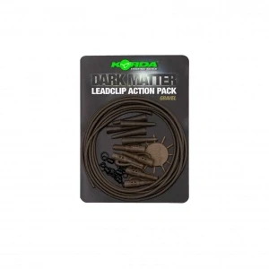 Image de Korda Dark Matter Leadclip Action Pack Kleur : Silt