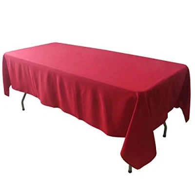 Afbeelding van KaitatsuSen Rechthoekig tafelkleed van polyesterweefsel, rood, 150 x 300 cm