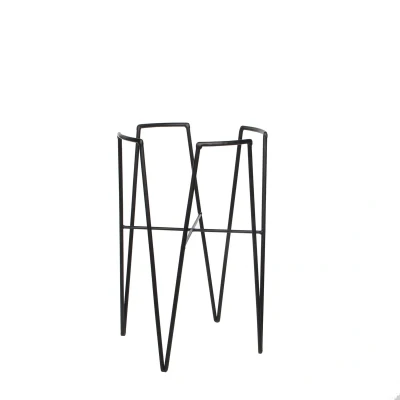 Afbeelding van Blom Plantenstandaard L25 x B25 H38 cm Metaal Zwart