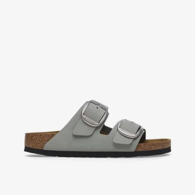 Afbeelding van Birkenstock Arizona zwart, Birko Flor sandalen, uniseks, Pure Sage N