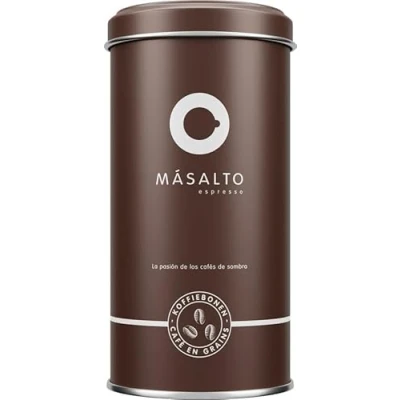 Image de Másalto Espresso BIO Grains de Café Specialty Coffee grain Biologiques Artisanal Torréfaction Belge 250gr