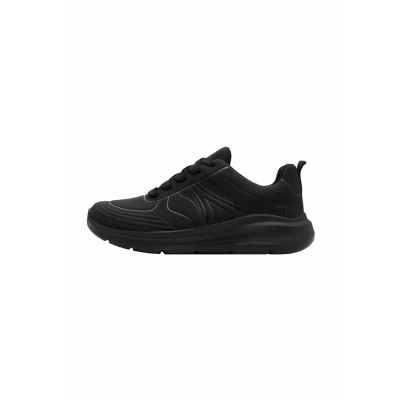 Afbeelding van Tamaris Comfort Sneaker Sneakers laag, Dames, Maat: 36, Black Imitatieleer/ textiel