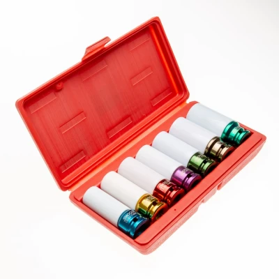 Afbeelding van Smoos® 7 delige wielbouten doppenset Smoos