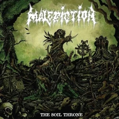Afbeelding van Malediction The Soil Throne (CD)