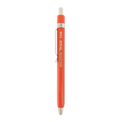 Afbeelding van KOH I NOOR Versatil 5228 Metalen loodpoort met puntenslijper, stiftdiameter 2 mm rood