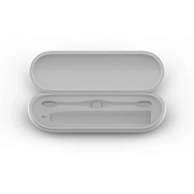 Afbeelding van Oclean X Pro Series tandenborstel reistas, geschikt voor Model Pro/X Elite/X Digital, harde draagtas, houdt borstels schoon tijdens het reizen wit/grijs