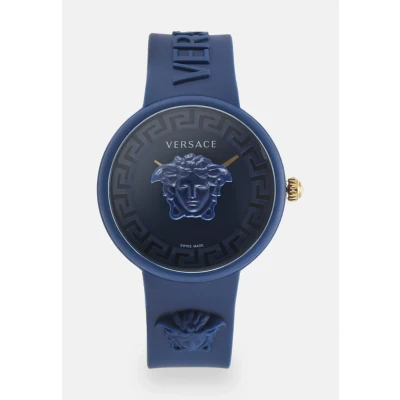 Afbeelding van Versace Watches Horloge, Dames, Maat: One Size, Blue