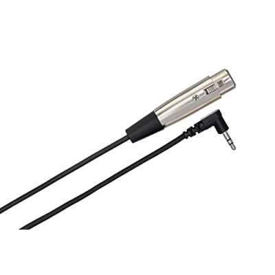 Afbeelding van HosaTech XVS 102F Microfoonkabel XLR3F naar 3,5 mm TRS gebogen, 60 cm