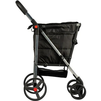 Afbeelding van Rolser Boodschappentrolley Basket Polar 4B Zwart