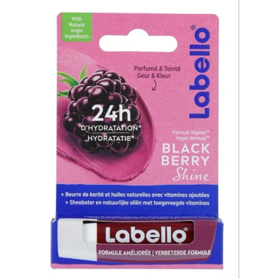 Afbeelding van Labello Lippenbalsem Blister Blackberry Shine