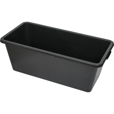 Afbeelding van Benson Opbergbak Rechthoekig 60 liter 70 x 40 27 cm Zwart